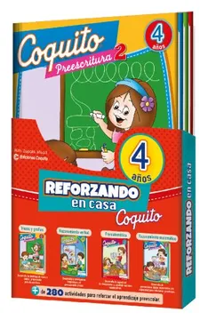 Pack reforzando en casa - 4 años