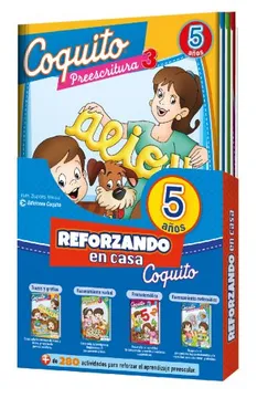 Pack reforzando en casa - 5 años