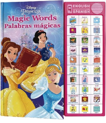 Primeras palabras bilingüe. Disney princesas
