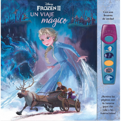 Linterna con sonidos. Frozen. Un viaje mágico