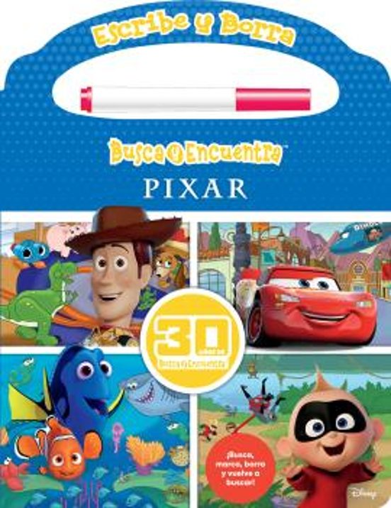 Escribe y borra. Disney Pixar