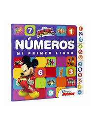 Mickey Aventuras sobre Ruedas Mi primer libro Números