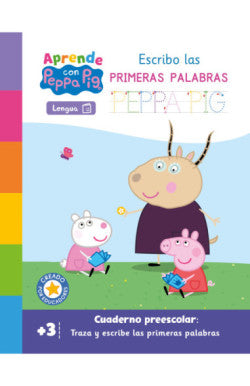 Aprendo con Peppa. Escribo las primeras palabras
