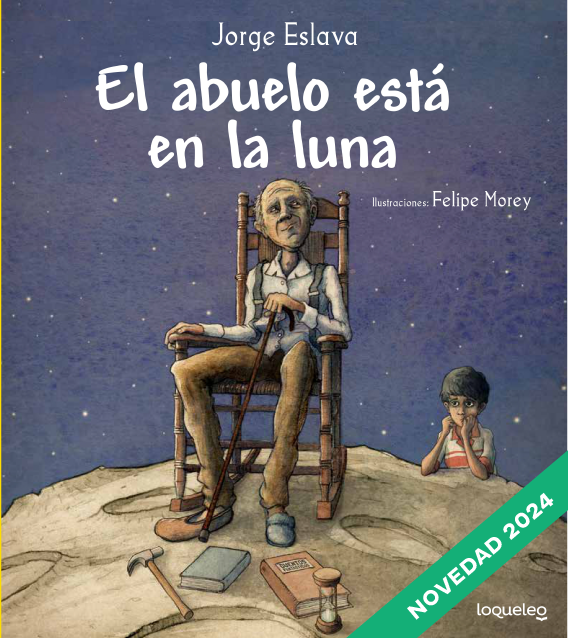 El abuelo esta en la luna