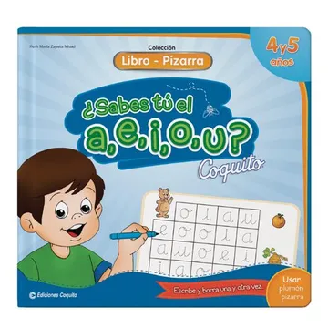 Libro pizarra - sabes tu el a e i o u
