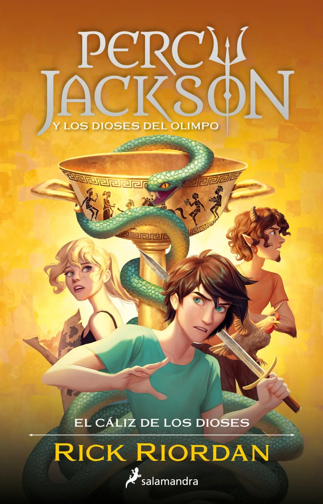 Percy Jackson Y Los Dioses Del Olimpo 6 - Y El Caliz De Los Dioses