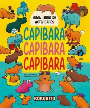 Gran libro de actividades Capibara