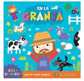 Gira y descubre. En la granja