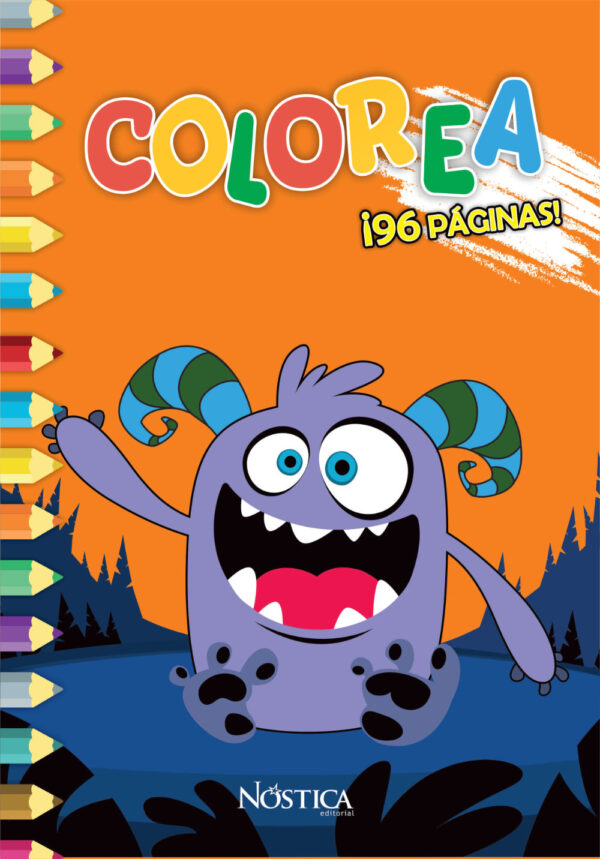 Colorea - 96 páginas