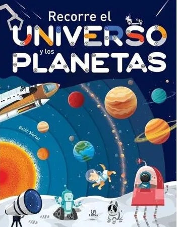 Recorre el universo y los planetas