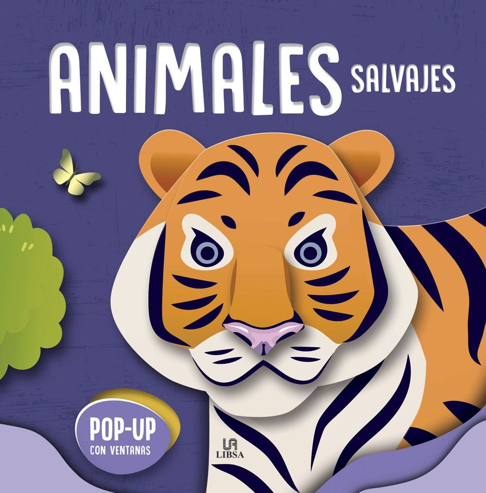 Animales Salvajes – Pop up con ventanas