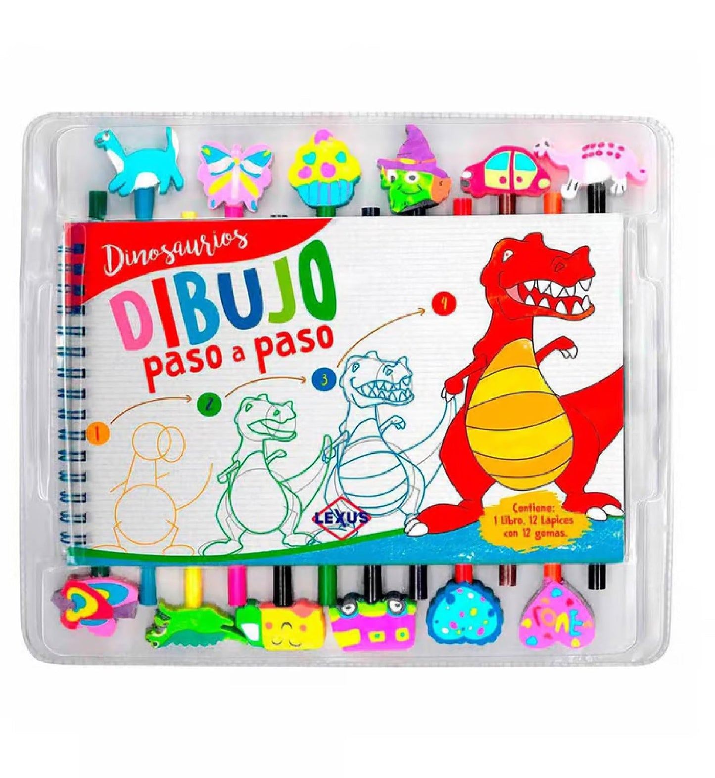 Dinosaurios dibujo paso a paso