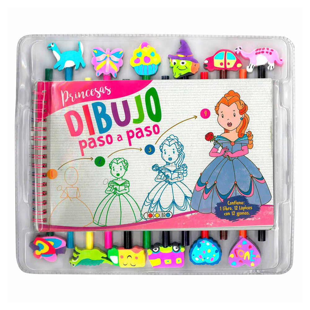 Princesas Dibujo paso a paso