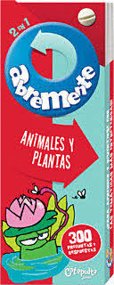 Abremente 2 en 1 - animales y plantas