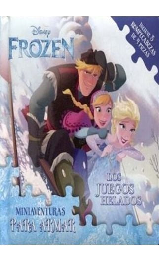 Rompecabezas - Frozen los juegos helados