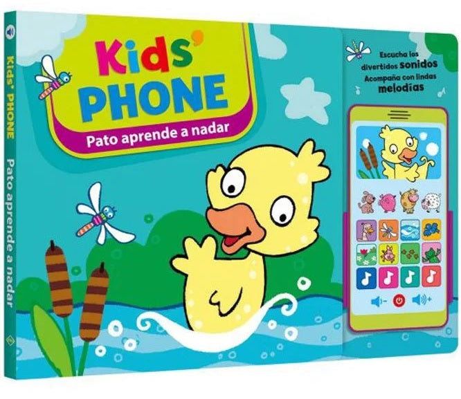 Kids Phone. Pato aprende a nadar
