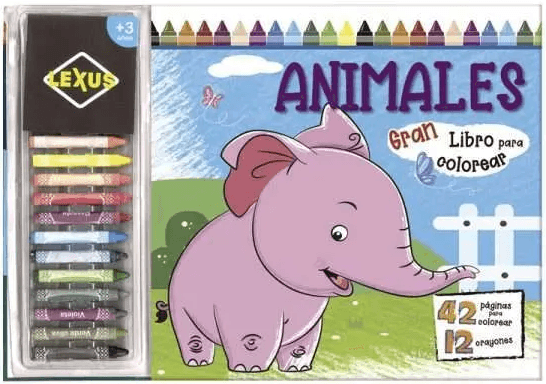 Animales - Gran libro para colorear