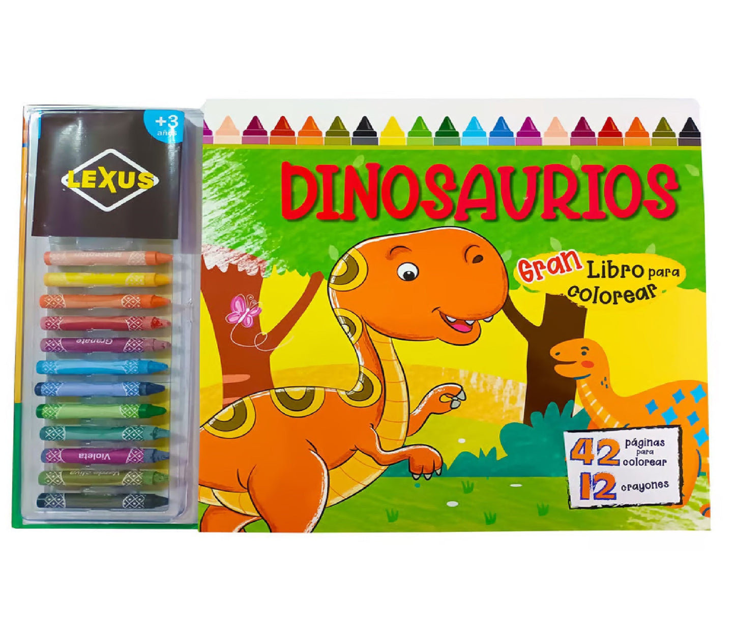 Dinosaurios. Gran libro para colorear
