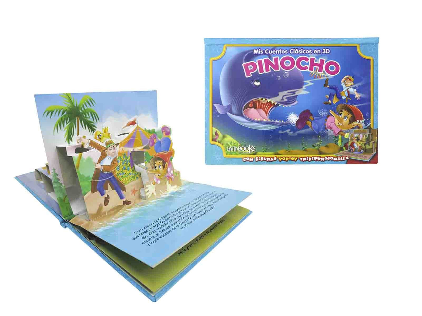 Mis cuentos clásicos en 3D - Pinocho