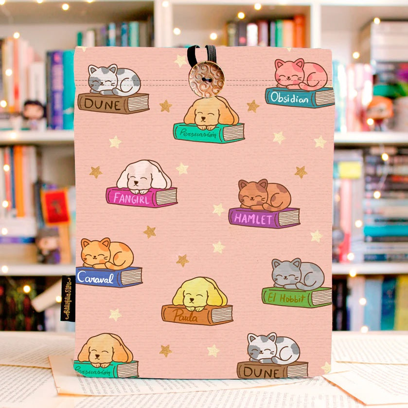 Funda pets and books - grande