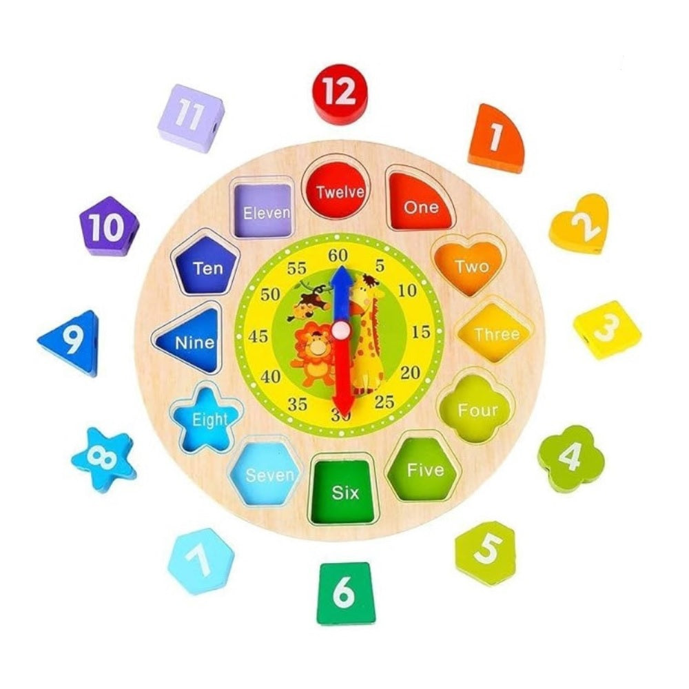 Reloj con encaje y enhebrado