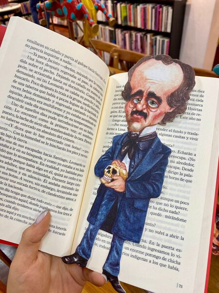 Separador de Libros - Poe