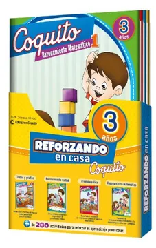 Pack reforzando en casa - 3 años