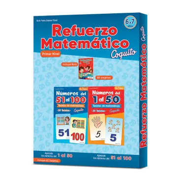 Pack refuerzo matemático 3 piezas