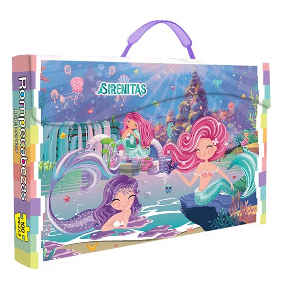 Rompecabezas 100 - Sirenitas