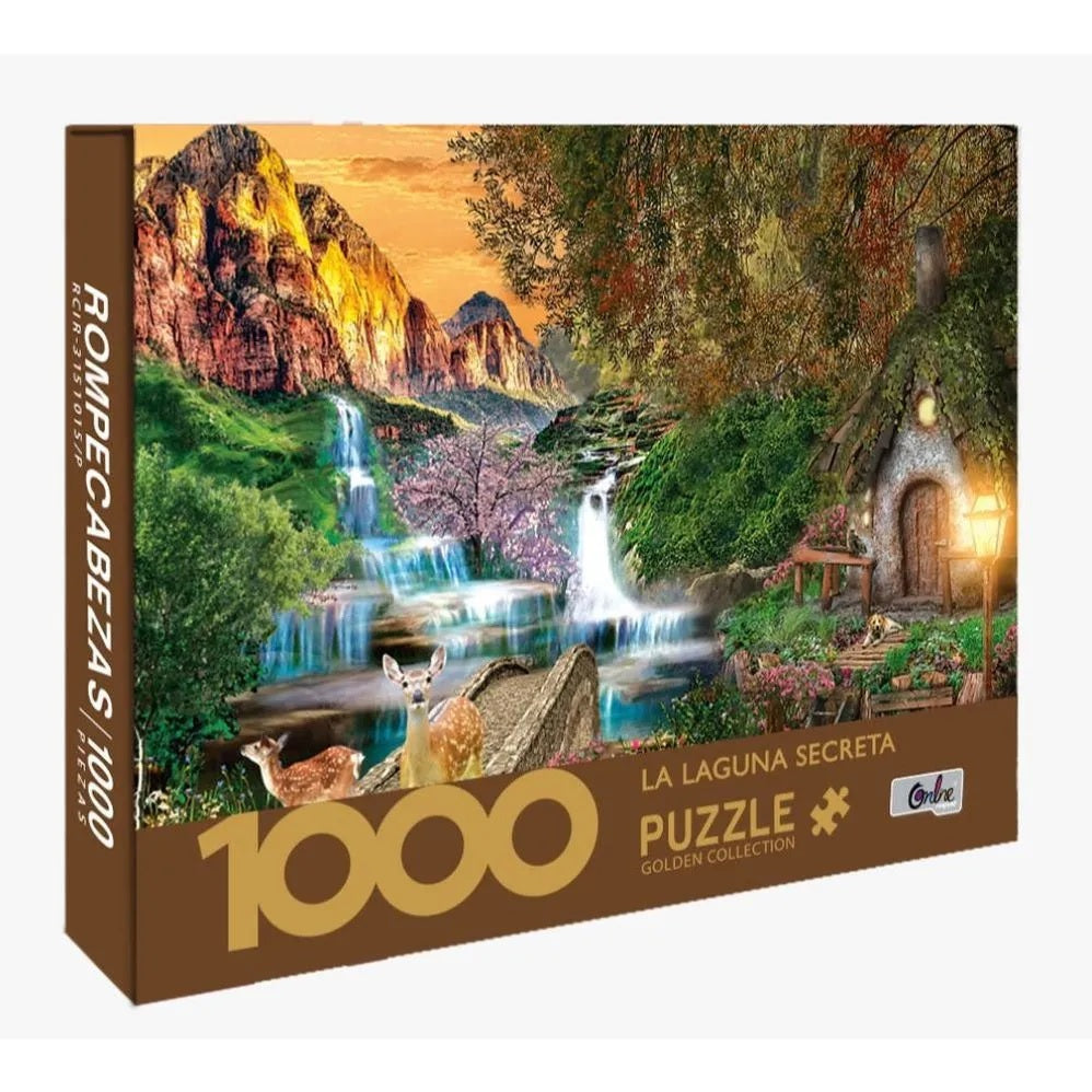 Rompecabezas 1000 - La laguna secreta