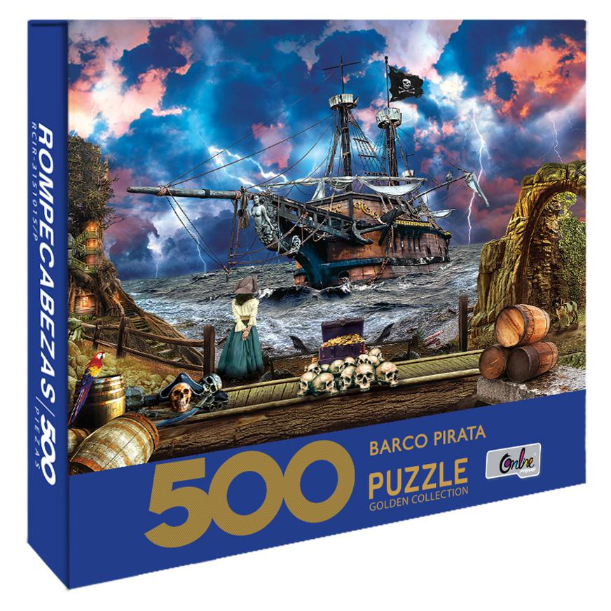 Rompecabezas 500 - Barco Pirata