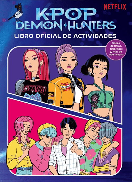 Kpop Demon Hunters. Libro oficial de actividades