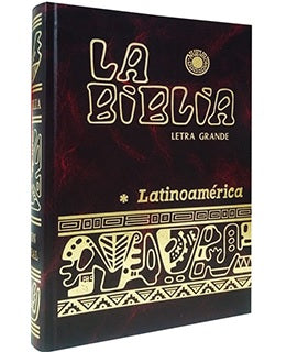 Biblia Latinoamericana - Empastadas con separador