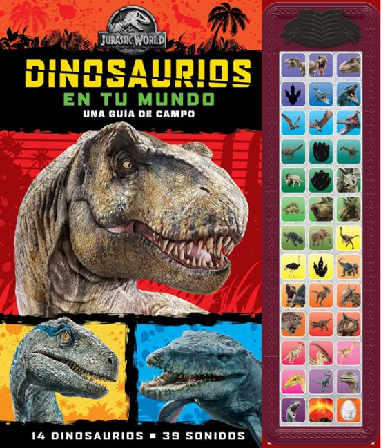 Tesoro de cuentos con sonidos. Dinosaurios en tu mundo