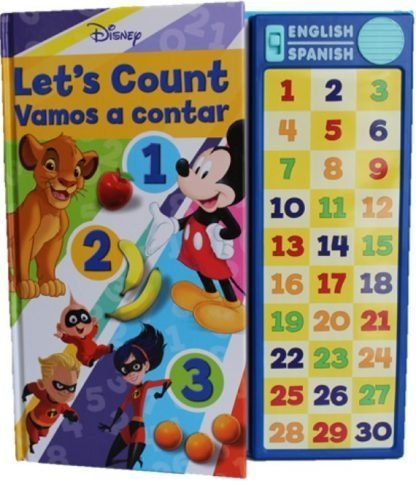 Vamos a contar bilingüe. Disney