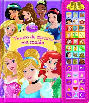 Tesoro de cuentos con sonidos. Disney princesas