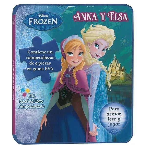 Frozen Anna y Elsa rompecabezas