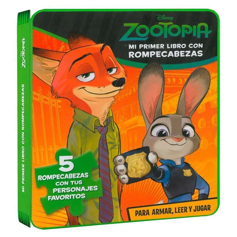 Zootopia. Rompecabezas de goma Eva