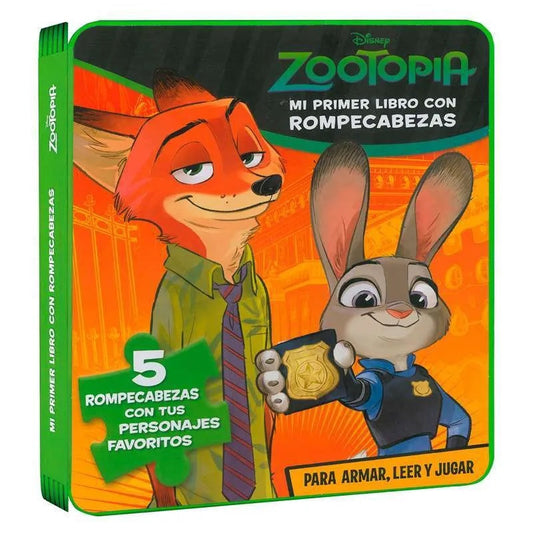Zootopia. Rompecabezas de goma Eva