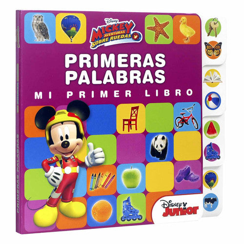Mickey Aventuras sobre Ruedas Mi primer libro Primeras Palabras