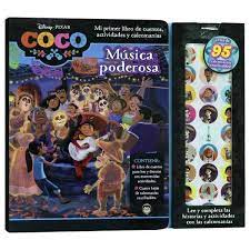 Disney Pixar Coco. Música Poderosa cuentos actividades y calcomanías