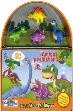 Mini diverti-libros - Amigos prehistoricos