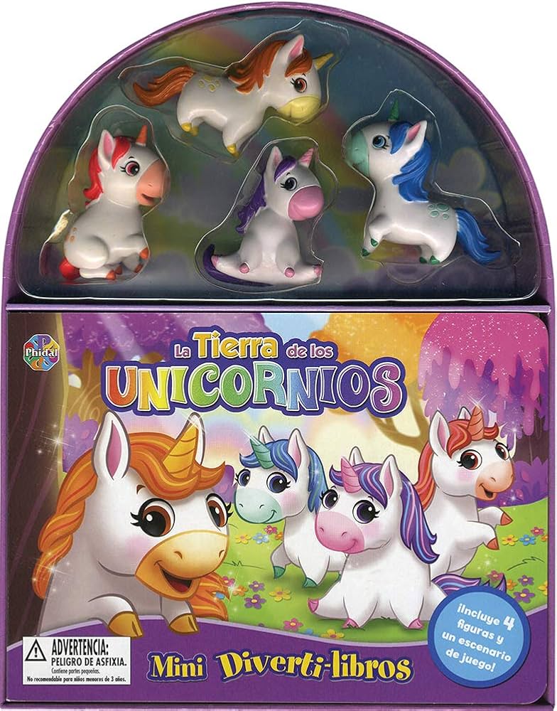 Mini diverti-libros - La tierra de los unicornios