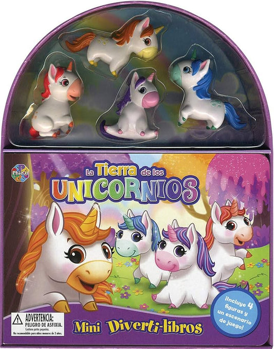 Mini diverti-libros - La tierra de los unicornios