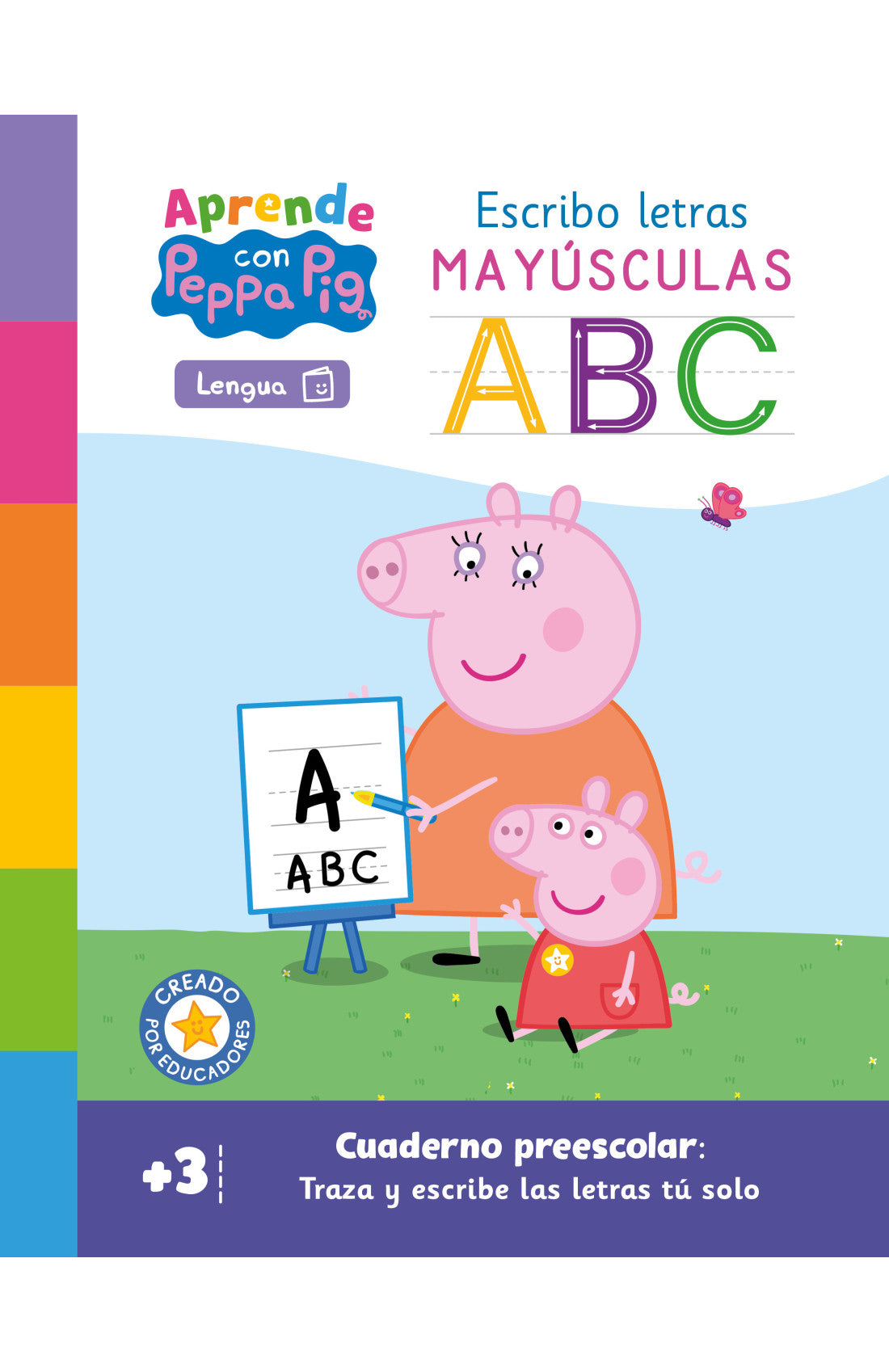 Aprende con Peppa. Escribo letras mayúsculas