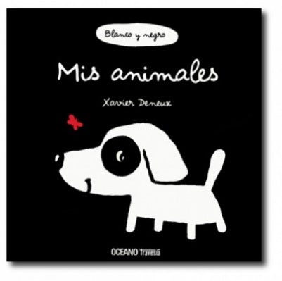 Mis animales. blanco y negro