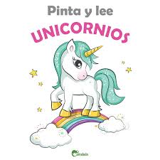 Pinta y lee Unicornios