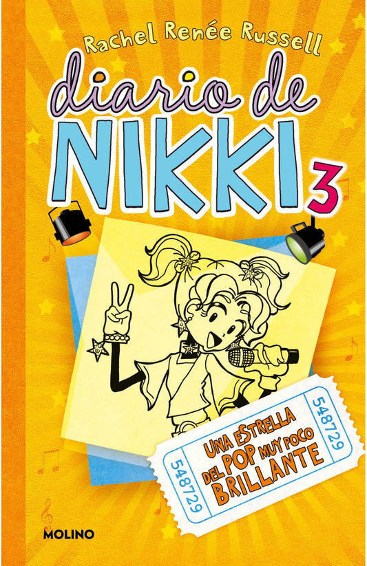 Diario de Nikki 3. Estrella del pop muy poco brillante