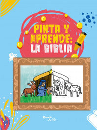 Pinta y aprende: La biblia