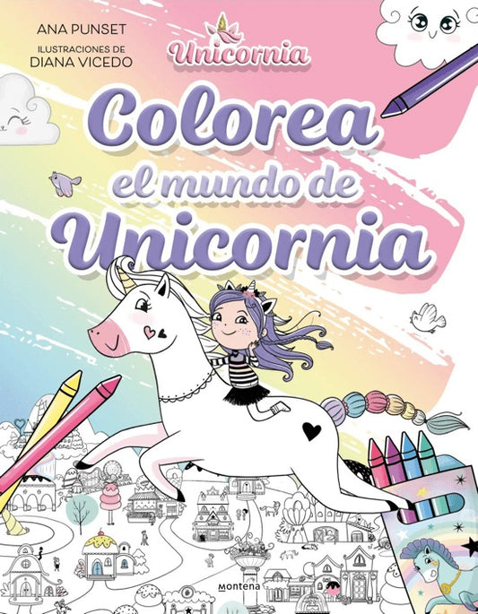 Libro de colorear de Unicornia
